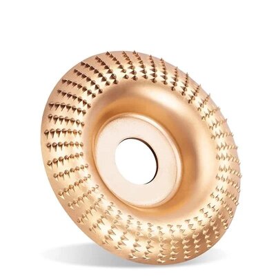 TROY 25074 Angle Grinder Wood Carving Disc, 125mm - 4