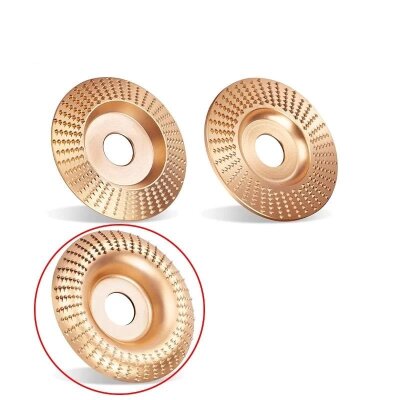 TROY 25074 Angle Grinder Wood Carving Disc, 125mm - 5