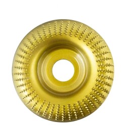 TROY 25074 Avuç Taşlama için Ahşap Aşındırıcı Törpü Diski, Toroidal, 125mm