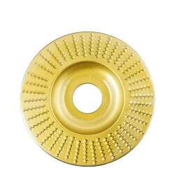 TROY 25075 Angle Grinder Wood Carving Disc, Flat, 125mm