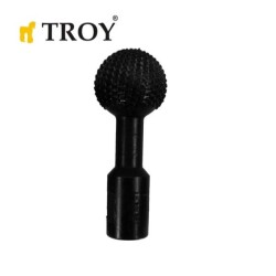 TROY 25082 Avuç Taşlama İçin Küresel Ahşap Zımpara, Öğütme Ucu, M14-40