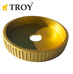 TROY - TROY 25090 Wood carving disc for angle grinder 100 mm