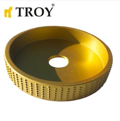 TROY 25090 Wood carving disc for angle grinder 100 mm