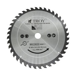 TROY 25254 Ahşap Dairesel Testere Bıçağı Ø305mm x 40T