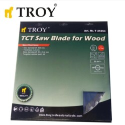 TROY 25254 Wood cutting circular saw blade - 40 teeth 305 mm - 4