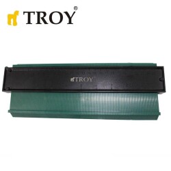 TROY 25902 Sabitleme Mandallı Kontur Mastarı, 258mm - 8