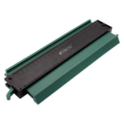 TROY 25902 Sabitleme Mandallı Kontur Mastarı, 258mm - 3