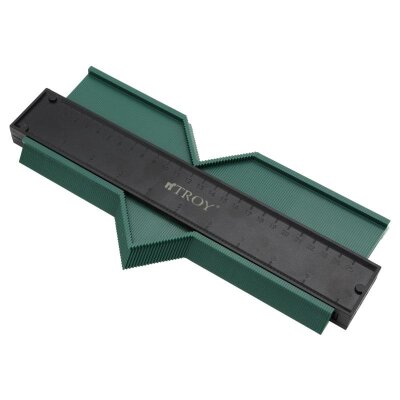 TROY 25902 Sabitleme Mandallı Kontur Mastarı, 258mm - 2