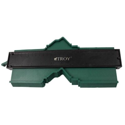 TROY 25902 Sabitleme Mandallı Kontur Mastarı, 258mm - 5