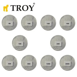 TROY 25930 Abrasive Discs and Sanding Pad Set, 101pcs. - 4