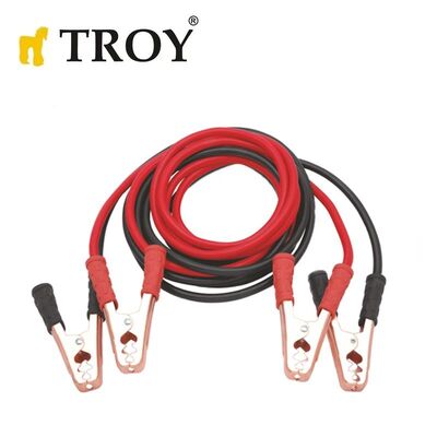 TROY 26000 Akü Takviye Kablosu 12V - 24V, 35 mm², 4.5m, 400A