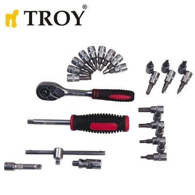 TROY 26100 Lokma Takımı (40 Parça, Metrik)