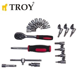 TROY 26100 Lokma Takımı (40 Parça, Metrik) - 8