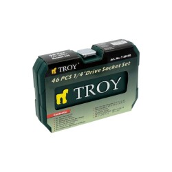 TROY 26100 Lokma Takımı (40 Parça, Metrik)