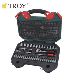 TROY - TROY 26100 Socket Set 40 Pcs, Metric