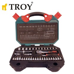 TROY - TROY 26100 Socket Set 40 Pcs, Metric