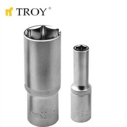 KAMPANYA - TROY 26111 1/2” Socket, 12mm-Ø16,5mm-L:50mm