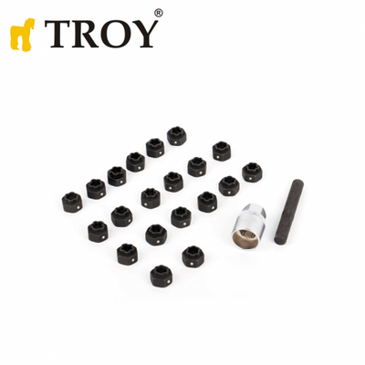 TROY 26154 Volkswagen Bijon Somunu Lokma Seti, 22 Parça