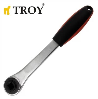 TROY 26158 Push-Through Reversible Ratchet Handle, 1/2
