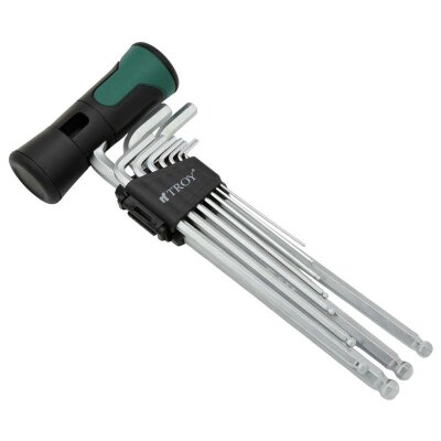 TROY 26202 Hex Key Set, Torx, 11 Pcs - 1