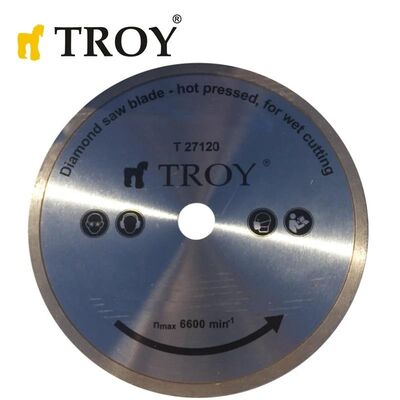 TROY 27120 Mermer Porselen Kesici Elmas Testere, 200mm