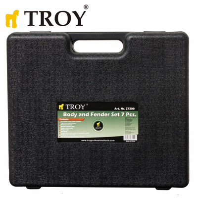 TROY 27299 Body and Fender Tool Set, 7 Pcs