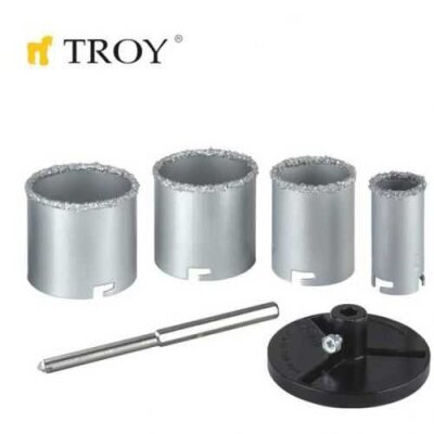 TROY 27406 Tungsten Karpit Delici Set, 6 Parça - 1