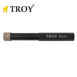 TROY 27412 Tungsten Karpit Uçlu Panç, 8mm - 2