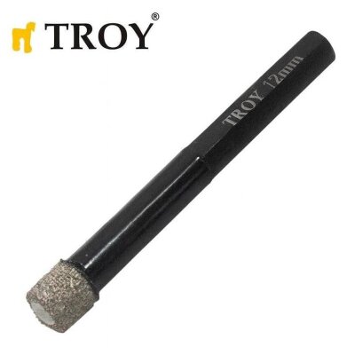 TROY 27415 Tungsten Karpit Uçlu Panç, 12mm - 1