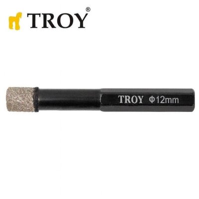 TROY 27415 Tungsten Karpit Uçlu Panç, 12mm - 2