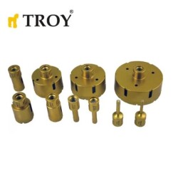 TROY 27450-105 Avuç Taşlamalar için Seramik Kuru Elmas Delici, 105mm  - 4