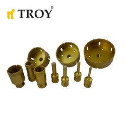 TROY 27450-105 Avuç Taşlamalar için Seramik Kuru Elmas Delici, 105mm  - 5