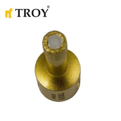 TROY 27450-12 Avuç Taşlamalar için Seramik Kuru Elmas Delici, 12mm - 2