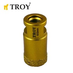 TROY - TROY 27450-30 Avuç Taşlamalar için Seramik Kuru Elmas Delici, 30mm 