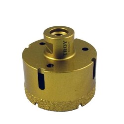 TROY 27450-68 Avuç Taşlamalar için Seramik Kuru Elmas Delici, 68mm 