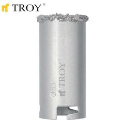 TROY - TROY 27483 Tungsten Carbide Hole Saw, Ø 83mm