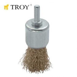 TROY 27701-12 Shank End Brush, 12mm - 3