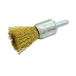 TROY 27701-17 Shank End Brush, 17mm - 5