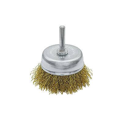 TROY 27702-65 Shank Cup Brush, 65mm - 1