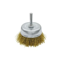 TROY 27702-65 Shank Cup Brush, 65mm - 2