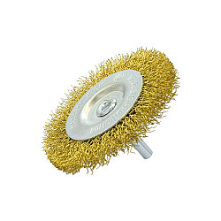 TROY 27703-75 Shank Circular Wire Brush, 75mm - 2
