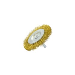 TROY 27703-75 Shank Circular Wire Brush, 75mm - 3
