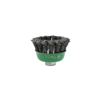 TROY 27707-65 Twist Knotted Cup Brush, 65mm - 3