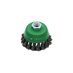 TROY 27707-75 Burma Telli Çanak Fırça (75mm)