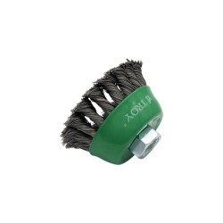 TROY 27707-75 Twist Knotted Cup Brush, 75mm - 4