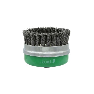TROY 27708-100 Burma Telli Kuşaklı Çanak Fırça (100mm) - 2
