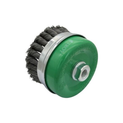 TROY 27708-100 Burma Telli Kuşaklı Çanak Fırça (100mm) - 3