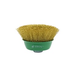 TROY 27710-100 Crimped Cup Brush, 100mm - 4