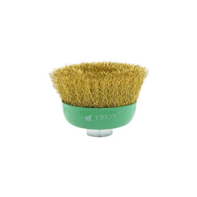 TROY 27710-75 Crimped Cup Brush, 75mm - 4