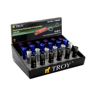 TROY 28086 Mini LED El Feneri ve Anahtarlık, 1 Adet - 5